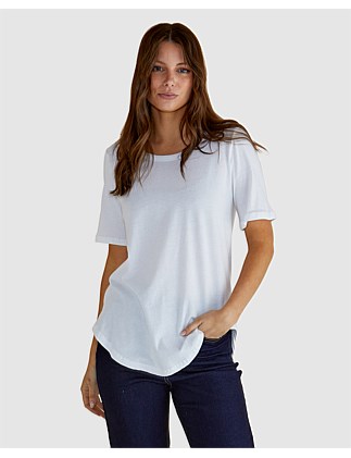 Ariana Basic Cotton Basic Tee