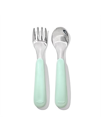 Tot Fork & Spoon Set - Opal