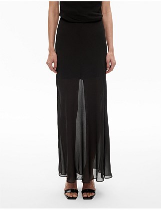 Bias Maxi Skirt