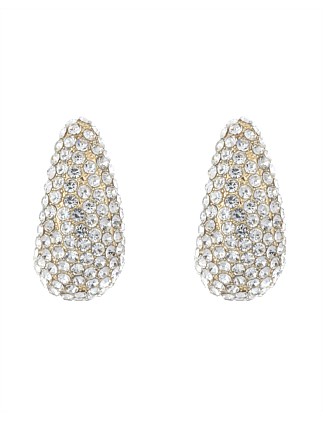 PAVE DOME EARRINGS