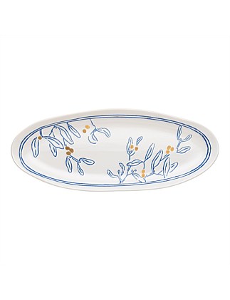 HOPE OVAL PLATTER 32X12CM