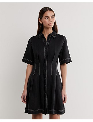 BELLA LINEN DRESS