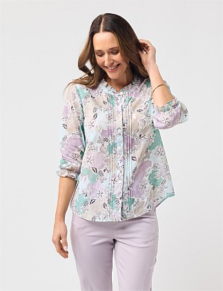 AZZARA 3/4 SLEEVE SHIRT