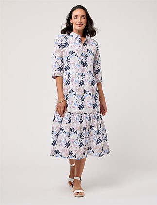 LEYSA ELBOW SLEEVE DRESS