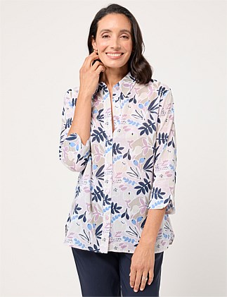 LEYSA 3/4 SLEEVE SHIRT