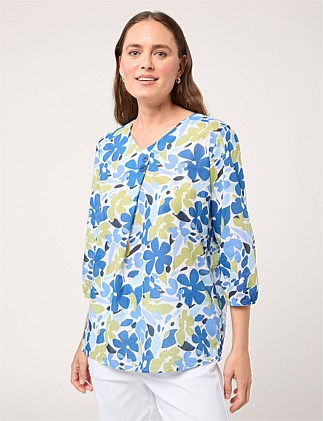 SABRYNA 3/4 SLEEVE SHIRT