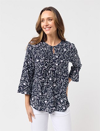 ELLIA 3/4 SLEEVE BLOUSE