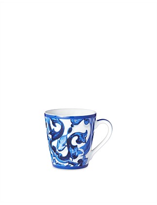 MEDITERRANEAN BLUE MUG FOGLIE