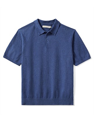 Percy Knit Short Sleeve Polo