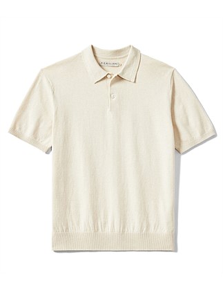 Percy Knit Short Sleeve Polo