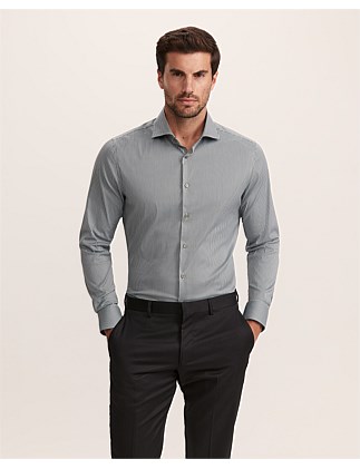 LUCIAN LONG SLEEVE STRETCH CHECK SHIRT