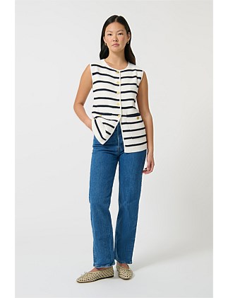 HELENA GILET - STRIPE 1