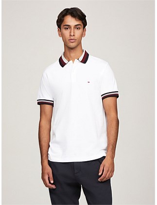 Two Tone Shadow Collar Regular Fit Polo