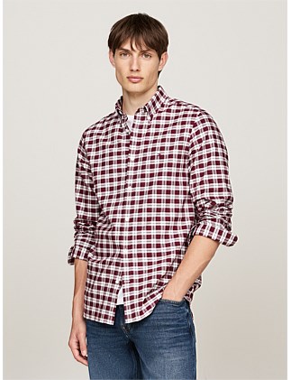 Check Slim Fit Oxford Shirt