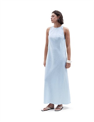 LINEN MAXI DRESS