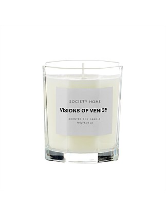 Visions Of Venice Scented Soy Candle 180G