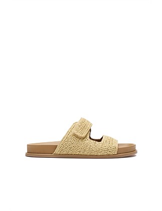 TULLY RAFFIA SLIDE