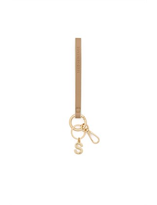 SOFT BEIGE WRIST LETTER STRAP