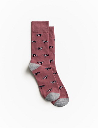 Air Travel Sock