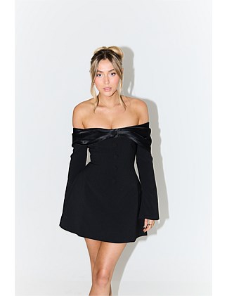 THE ULTIMATE MUSE BOW MINI DRESS