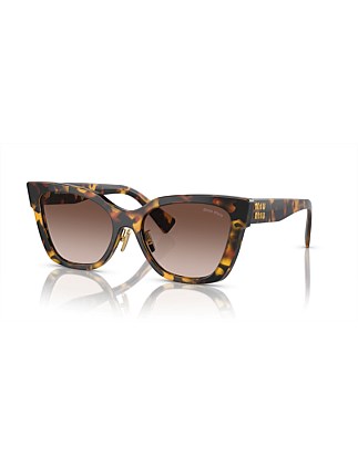 Square HAVANA BROWN GRADIENT Sunglasses