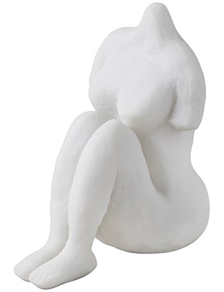 ART PIECE SITTING WOMAN