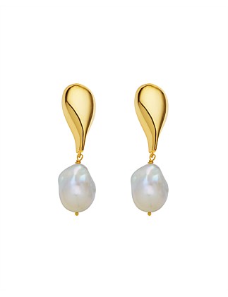 AVALON PEARL DROP EARRINGS