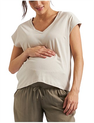 MARLY ZIP NURSING TEE