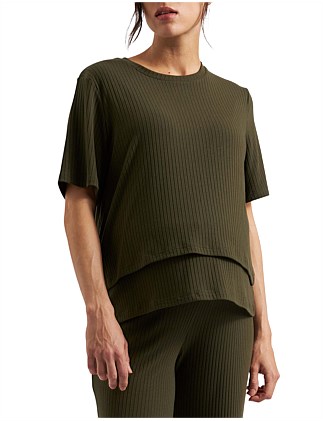 MIKE RIB NURSING TOP