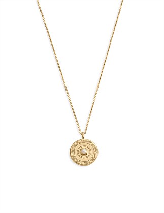 SOLACE COIN PENDANT NECKLACE