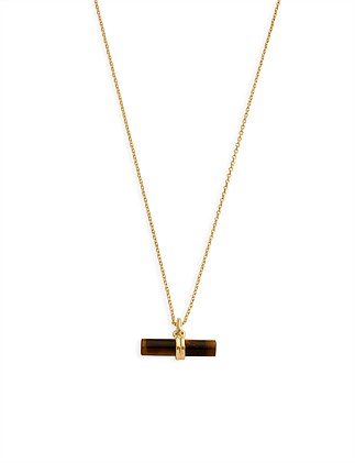 T BAR PENDANT NECKLACE