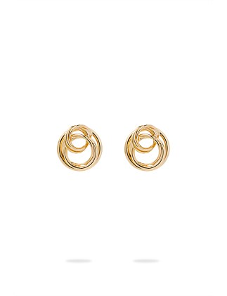 AMENITA COIL STUD EARRINGS