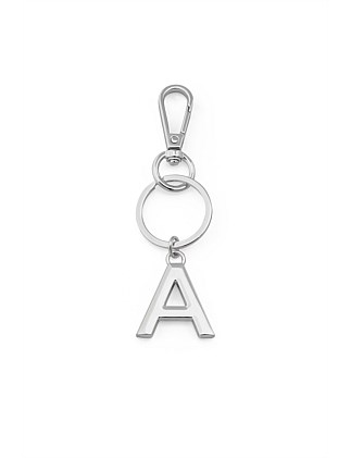 SILVER INITIALS KEYRING