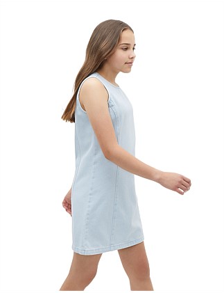 DENIM MOD DRESS