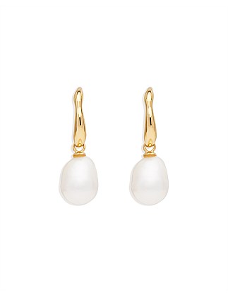 HARMONY PEARL HOOK EARRINGS