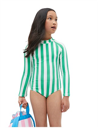 STRIPE LOGO RASHSUIT