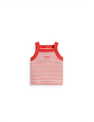 STRIPE LOGO TANK