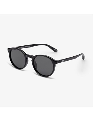 SFO POLISHED BLACK DARK GREY Sunglasses