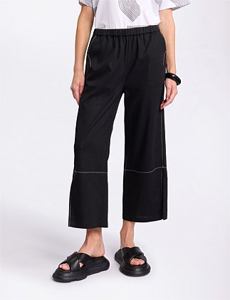 3/4 SPLIT HEM PANT