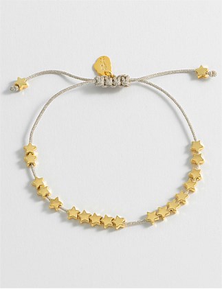 STARS SO BRIGHT CORD BRACELET