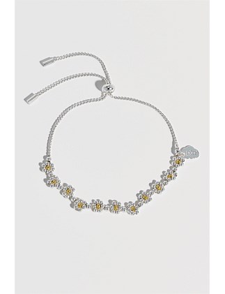 AMELIA SLIDER BRACELET DAISY