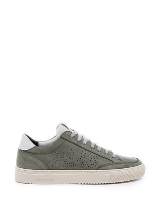 SOHO ARMY/WHITE LEATHER SNEAKER