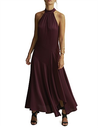 Halterneck Midi Dress