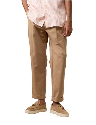 CROPPED PLEATED TROUSER