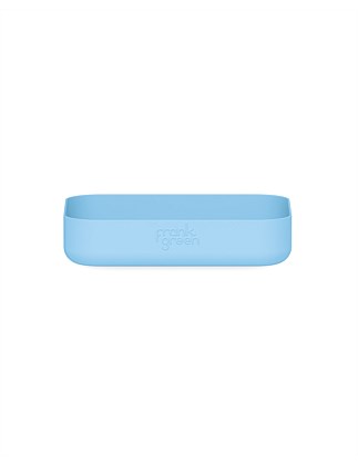 LUNCH CONTAINER BUMPER GUARD SKY BLUE LARGE