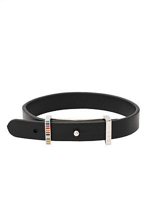 MEN SIGNATURE STRAP BRACELET