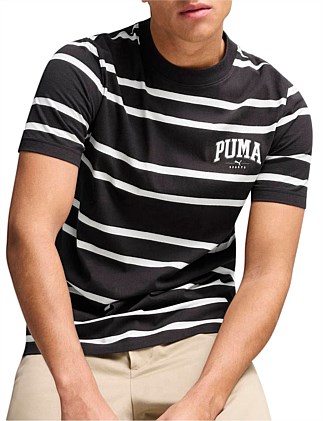 PUMA SQUAD Stripe AOP Tee