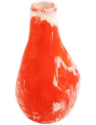 LIQUID VASE MEDIUM - STRAWBERRY