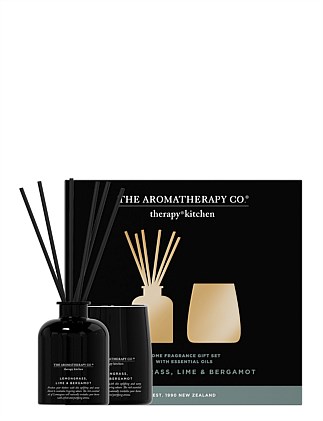 Therapy Kitchen Lemongrass Home Fragrance Gift Set