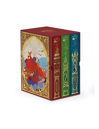 Harry Potter 1-3 Box Set Minalima Edition